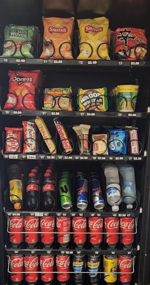 vending machines