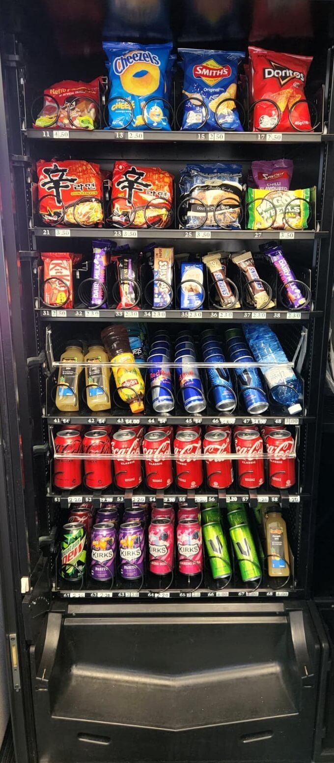 vending machines