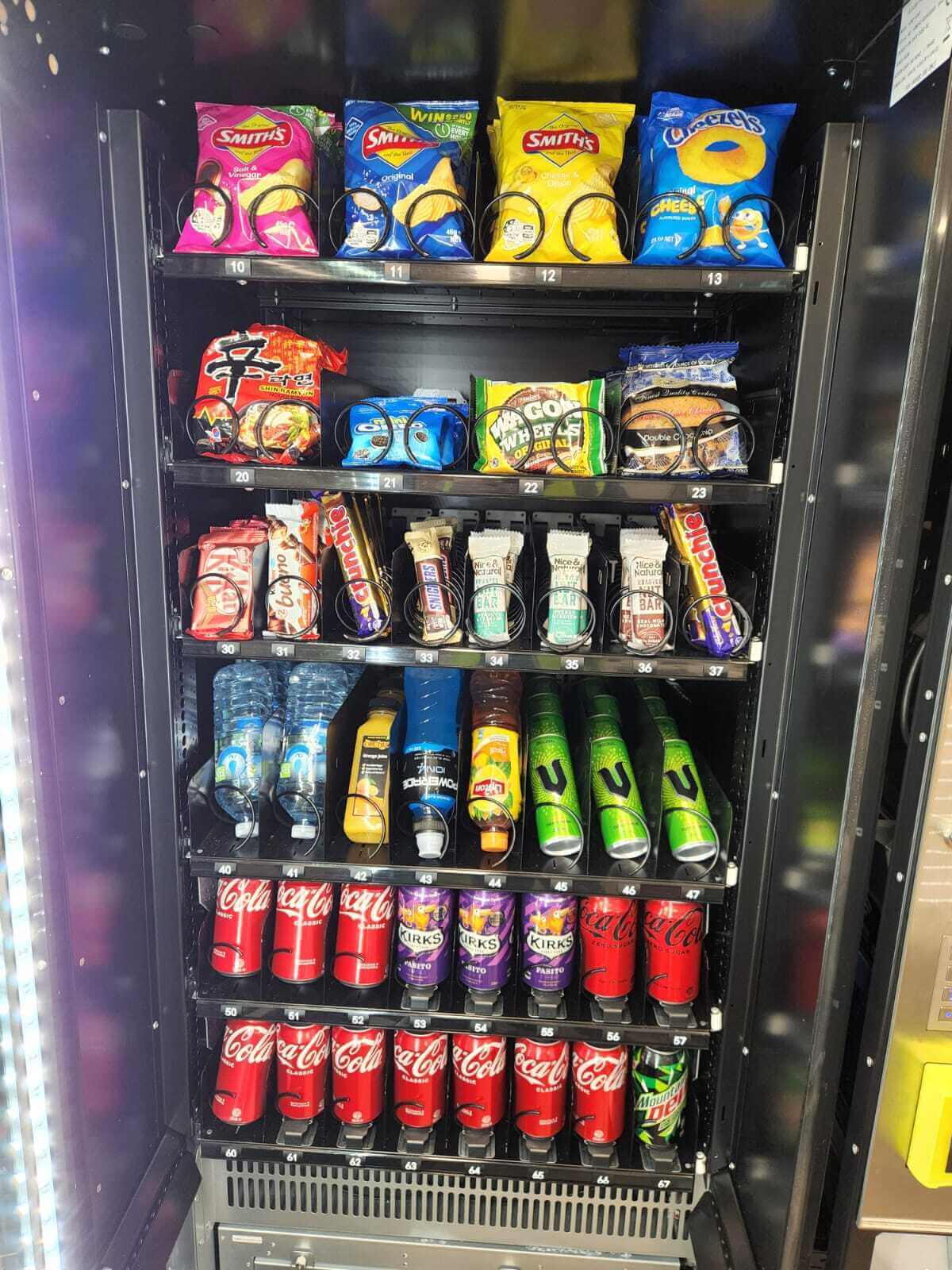 vending machines